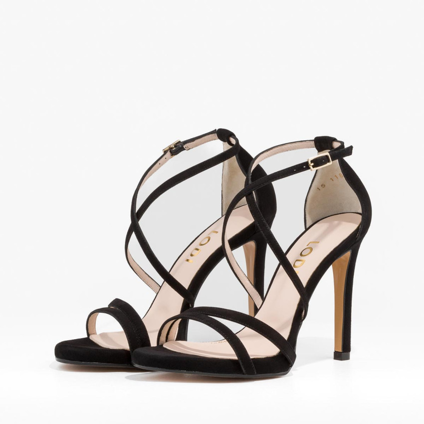 LODI MUJER SANDALIAS NEGRAS YURIKO-X