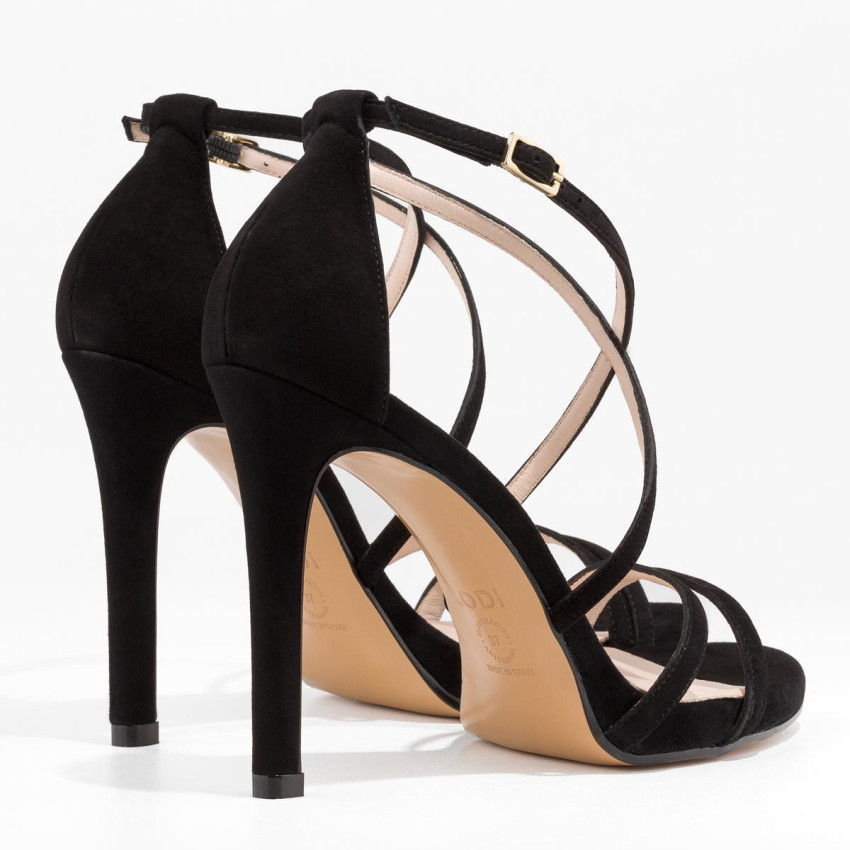 LODI MUJER SANDALIAS NEGRAS YURIKO-X