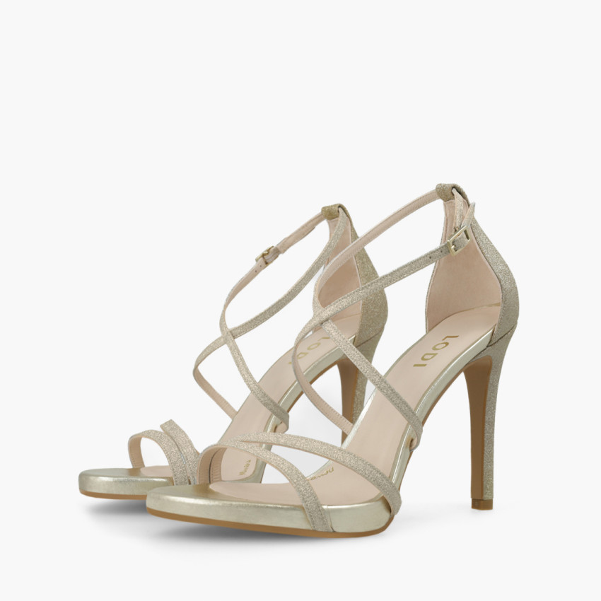 LODI MUJER SANDALIAS DORADAS YURIKO-TXS