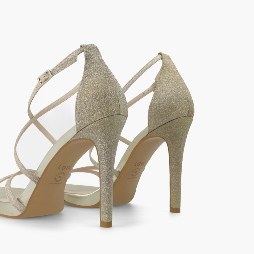 LODI MUJER SANDALIAS DORADAS YURIKO-TXS