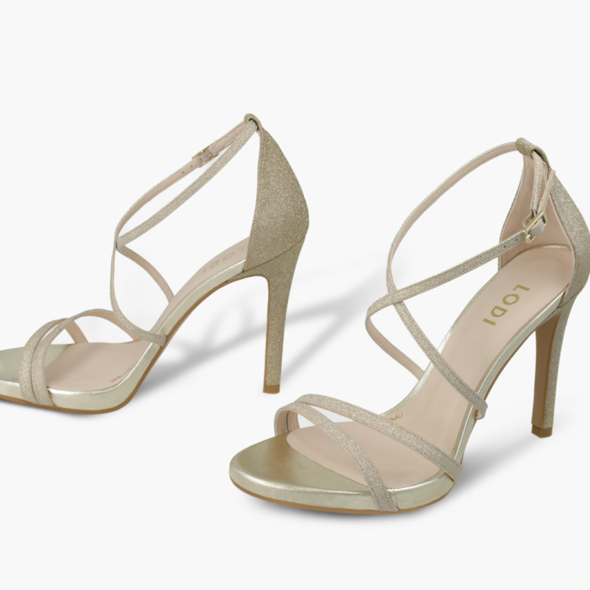 LODI MUJER SANDALIAS DORADAS YURIKO-TXS