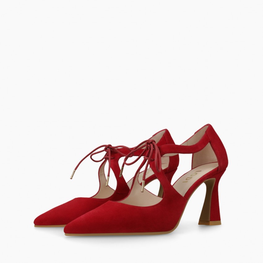 LODI MUJER ZAPATOS DE SALON ROJO RIDERI