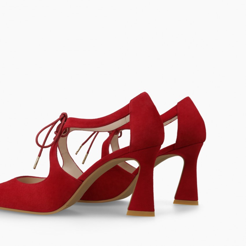 LODI MUJER ZAPATOS DE SALON ROJO RIDERI