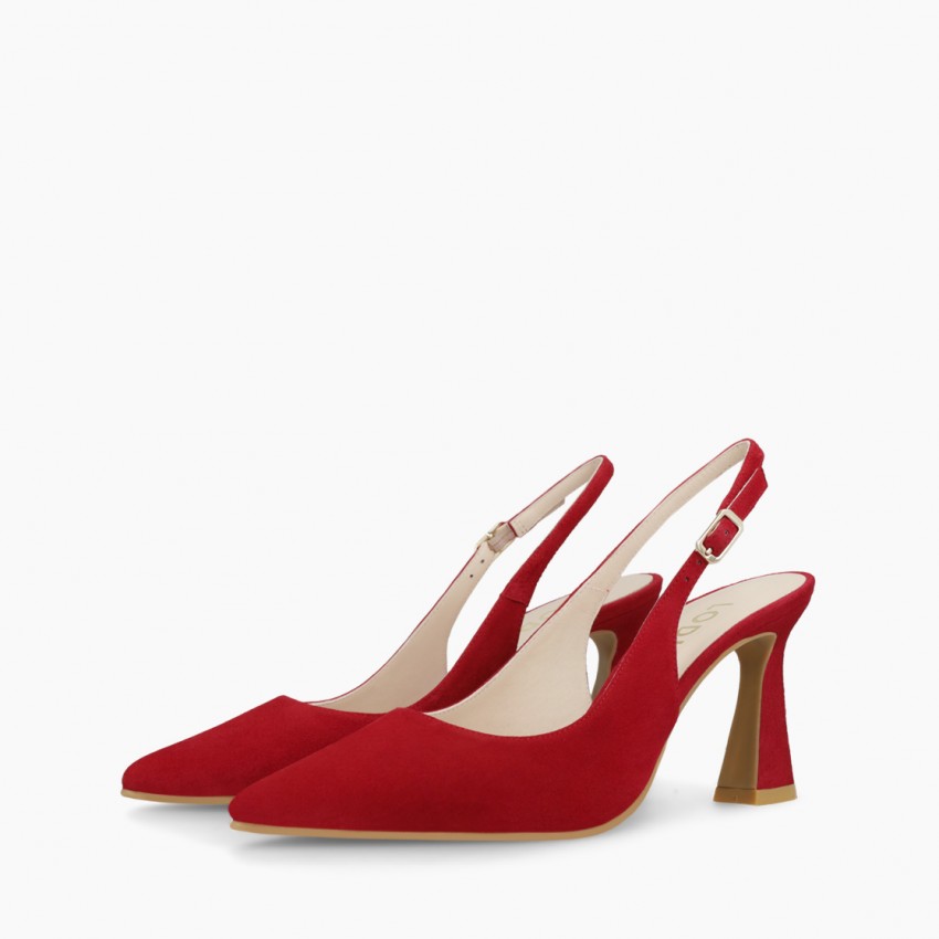 LODI MUJER ZAPATOS DE SALON ROJOS RISEDIS