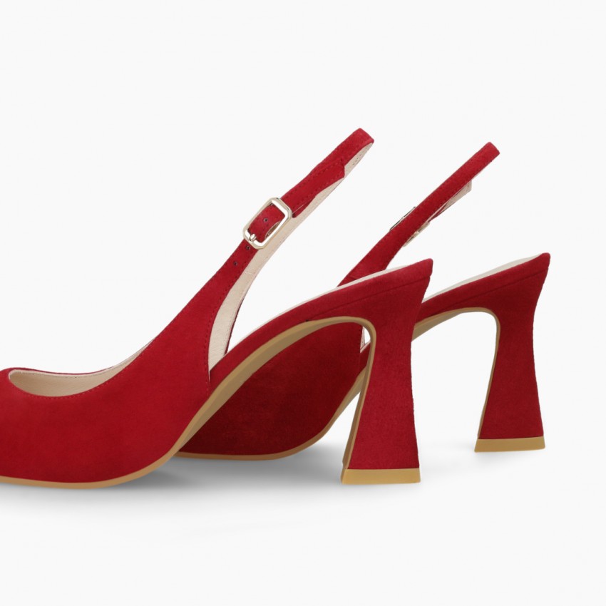 LODI MUJER ZAPATOS DE SALON ROJOS RISEDIS