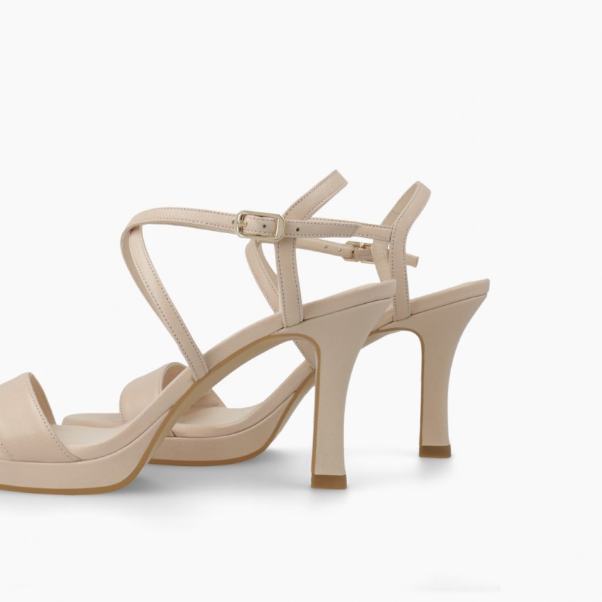LODI MUJER SANDALIAS NUDE LESERA
