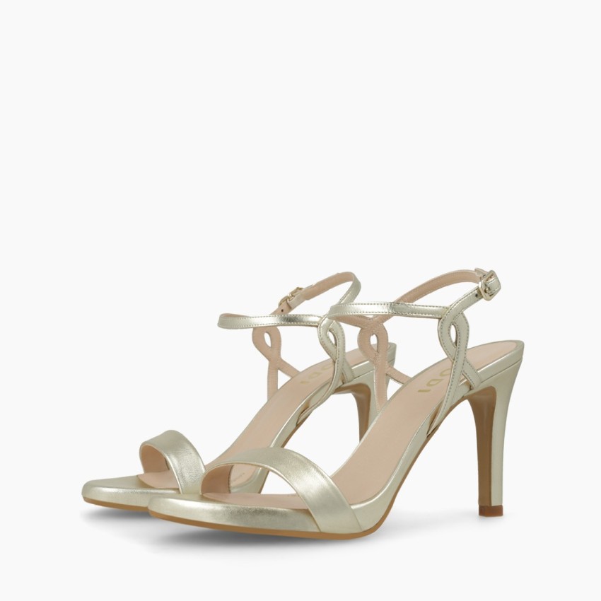 LODI MUJER SANDALIAS DORADAS INCANNES