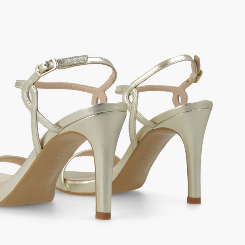 LODI MUJER SANDALIAS DORADAS INCANNES