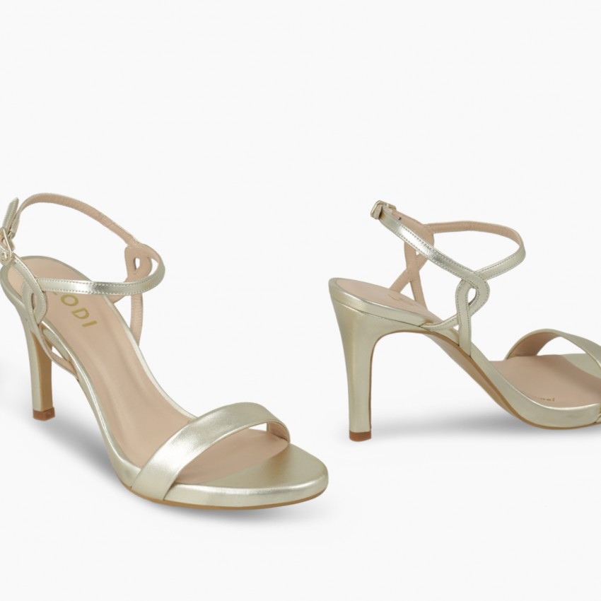 LODI MUJER SANDALIAS DORADAS INCANNES